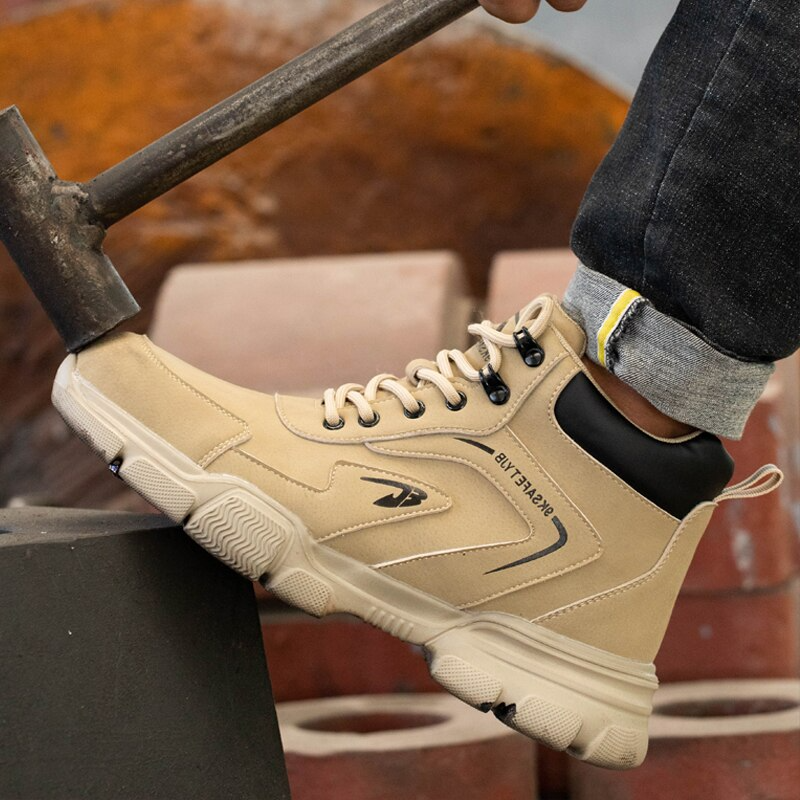 Safety Sneakers with Warm Winter Fur - Men and Women