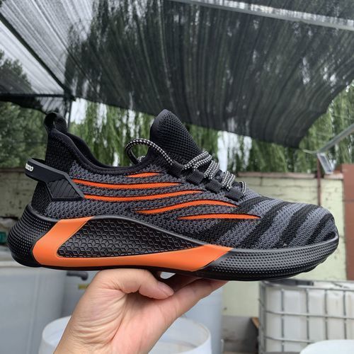 Ultra-Resistant Orange Safety Shoes