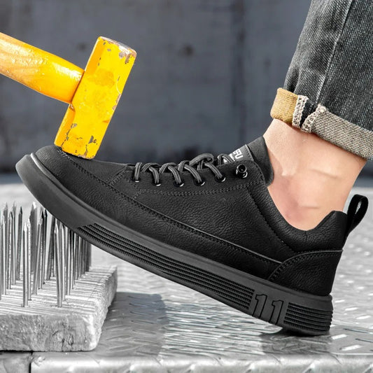 Black Safety Shoes – Full Protection & Modern Style