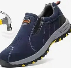 Laceless Safety Shoes – Convenient, Quick & Secure Steel Toe Footwear