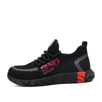 Guyisa Sport and Comfort Red Safety Shoes - Men and Women