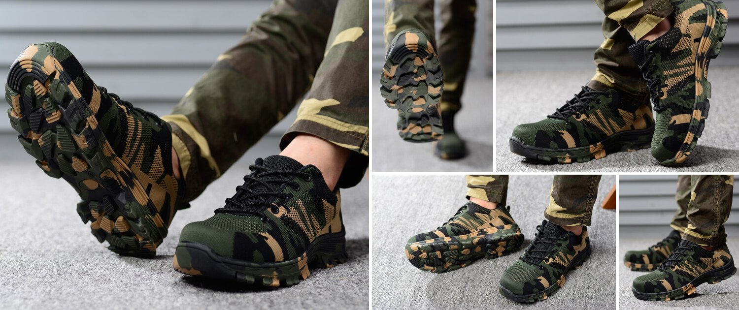 Ultra-Resistant Military Safety Shoes