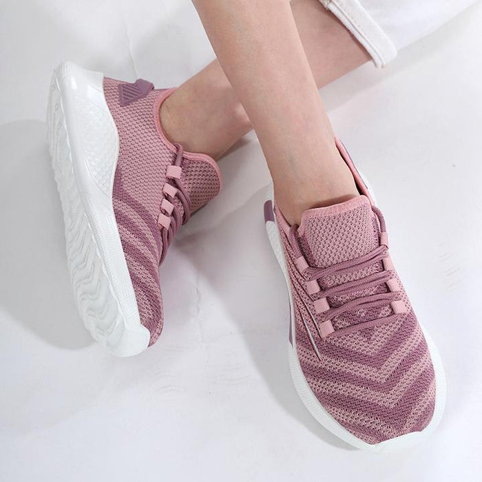 Women's Safety Sneakers - Ultra-Lightweight and Comfortable Pink with Toe Cap