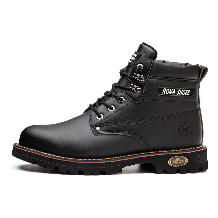 Black Safety Boots - Men and Women - Durable and Comfortable