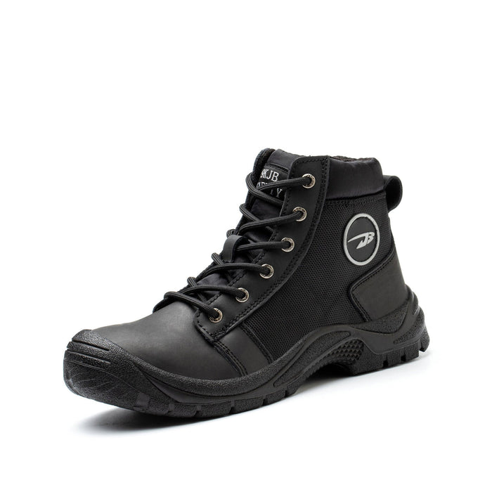 Black Safety Boots - Men and Women - Comfortable and Lightweight