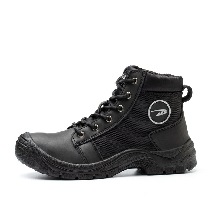 Black Safety Boots - Men and Women - Comfortable and Lightweight