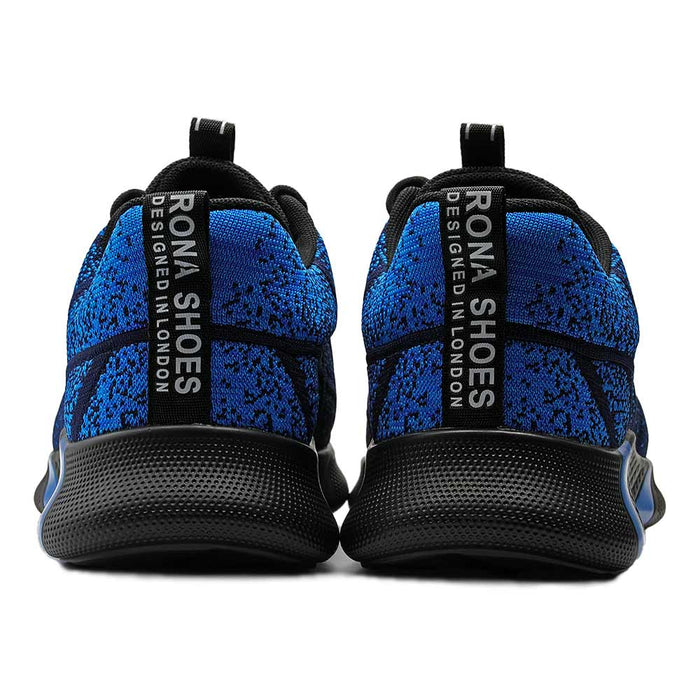 Blue Safety Shoes/Sneakers - Men and Women - Lightweight and Ultra-Comfortable