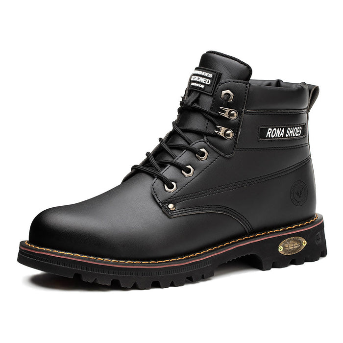 Black Safety Boots - Men and Women - Durable and Comfortable