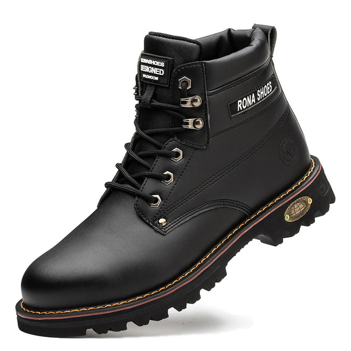 Black Safety Boots - Men and Women - Durable and Comfortable