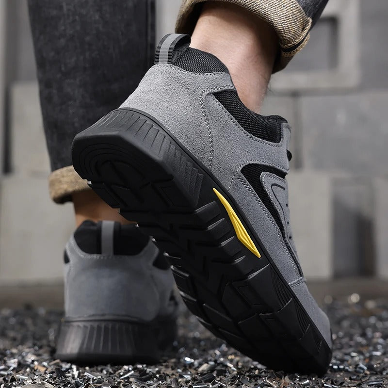 Secure Work Shoes – Ergonomic Comfort & Shockproof Toe Cap