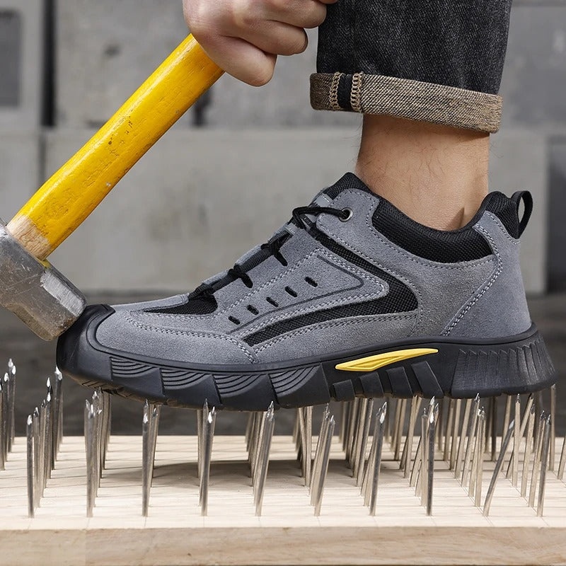 Secure Work Shoes – Ergonomic Comfort & Shockproof Toe Cap