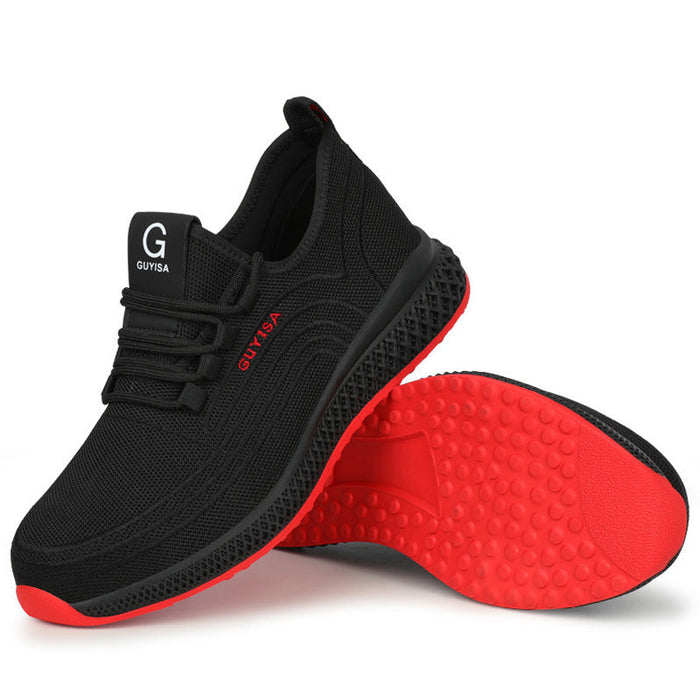 Breathable Safety Sneakers/Shoes - Men and Women - Lightweight, Flexible, and Comfortable